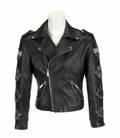 MILES DAVIS JOHN RICHMOND LEATHER MOTORCYCLE JACKET