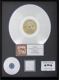 ELVIS PRESLEY PLATINUM RECORD AWARD