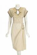 MADONNA EVITA BEADED DRESS