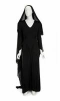 MADONNA EVITA BLACK JERSEY GOWN
