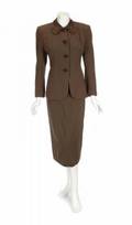MADONNA EVITA CHOCOLATE SUIT