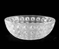 154 LALIQUE MOLDED AND FROSTED CRYSTAL NEMOURS BOWL