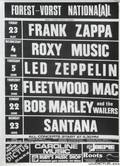FRANK ZAPPA LED ZEPPELIN AND OTHERS CONCERT SERIES POSTER