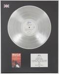 MEATLOAF BPI PLATINUM RECORD AWARD
