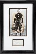 JIM THORPE SIGNED CUT SIGNATURE