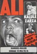 MUHAMMAD ALI 1979 DENMARK EXHIBITION FIGHTS ONSITE PROGRAM
