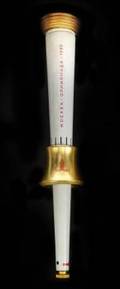 1980 MOSCOW SUMMER OLYMPICS RELAY USED TORCH