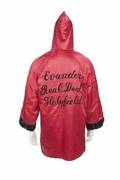 EVANDER HOLYFIELD VS ALEX STEWART FIGHT WORN ROBE