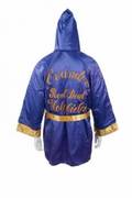 EVANDER HOLYFIELD VS BERT COOPER FIGHT WORN ROBE