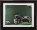 TED WILLIAMS SIGNED TEDDY BALLGAME LITHOGRAPH