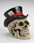 SLASH DECORATIVE SKULL WITH TOP HAT