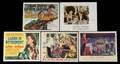 A COLLECTION OF 1940S THEMED LOBBY CARDS  X