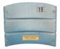 ORIGINAL SEAT BACK FROM YANKEE STADIUM SEAT NUMBER 19
