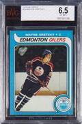 WAYNE GRETZKY 197980 TOPPS ROOKIE CARD GRADED BVG 65