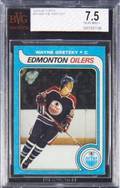 WAYNE GRETZKY 197980 TOPPS ROOKIE CARD GRADED BVG 75