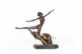 BRONZE DANCER SIGNED MARIO