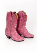 BURT REYNOLDS PINK COWBOY BOOTS