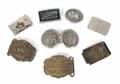 BURT REYNOLDS GROUP OF EIGHT BELT BUCKLES