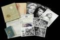 STELLA STEVENS BIRTH AFFIDAVIT YEARBOOKS AND PASSPORT