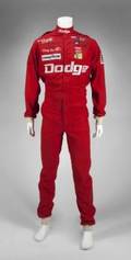 TOMMY LEE CELEBRITY RACE DRIVEN  SIGNED FIRE SUIT