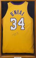 SHAQUILLE ONEAL SIGNED LOS ANGELES LAKERS JERSEY
