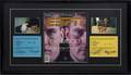 PEYTON MANNING AND RYAN LEAF SIGNED ESPN MAGAZINE COVER DISPLAY