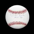 WARREN SPAHN SIGNED AND INSCRIBED BASEBALL