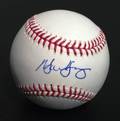 MICHAEL YOUNG SIGNED BASEBALL