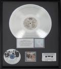 TRAVELING WILBURYS PLATINUM RECORD AWARD