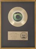JOHN LENNON GOLD RECORD AWARD