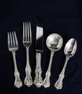144 SEVENTYTWO PIECE STERLING SILVER FLATWARE SET