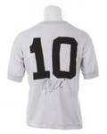 PEL GAME WORN AND SIGNED 197273 SANTOS FC JERSEY