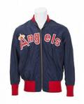 ROD CAREW CIRCA 197981 GAME WORN CALIFORNIA ANGELS JACKET
