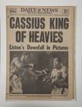 CASSIUS CLAY VS SONNY LISTON I ORIGINAL 1964 NEW YORK DAILY NEWS NEWSPAPER