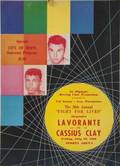 CASSIUS CLAY VS ALEJANDRO LAVORANTE 1962 OFFICIAL ONSITE FIGHT PROGRAM