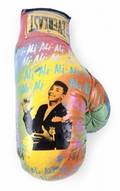 STEVE KAUFMAN PAINTED MUHAMMAD ALI BOXING GLOVE