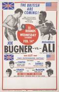 MUHAMMAD ALI VS JOE BUGNER I 1973 CLOSED CIRCUIT POSTER