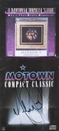 MICHAEL JACKSON SIGNED COMPACT DISC SET