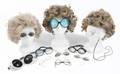 PHYLLIS DILLER WIGS AND GLASSES