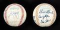 1974 AND 1977 DODGERS WORLD SERIES SIGNEDONSITE BASEBALLS