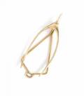 GRETA GARBO CARTIER 14K WISHBONE FORM MONEY CLIP
