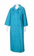 GRETA GARBO TEAL ROBE