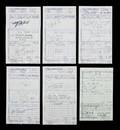 GRETA GARBO SIGNED SAKS FIFTH AVENUE INVOICES