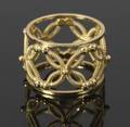 GRETA GARBO DESIGNS 18K GOLD RING
