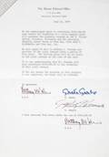 GRETA GARBO SIGNED LETTER