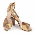 DEBBIE REYNOLDS HIT THE DECK GOLD HEELS