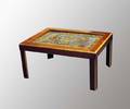 210 PARCEL GILT MAHOGANY LOW TABLE