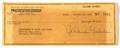 CLARK GABLE SIGNED CHECK