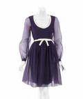 ELIZABETH TAYLOR VIOLET MINI DRESS