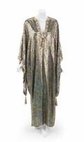 ELIZABETH TAYLOR GOLD LAM HERES LUCY CAFTAN